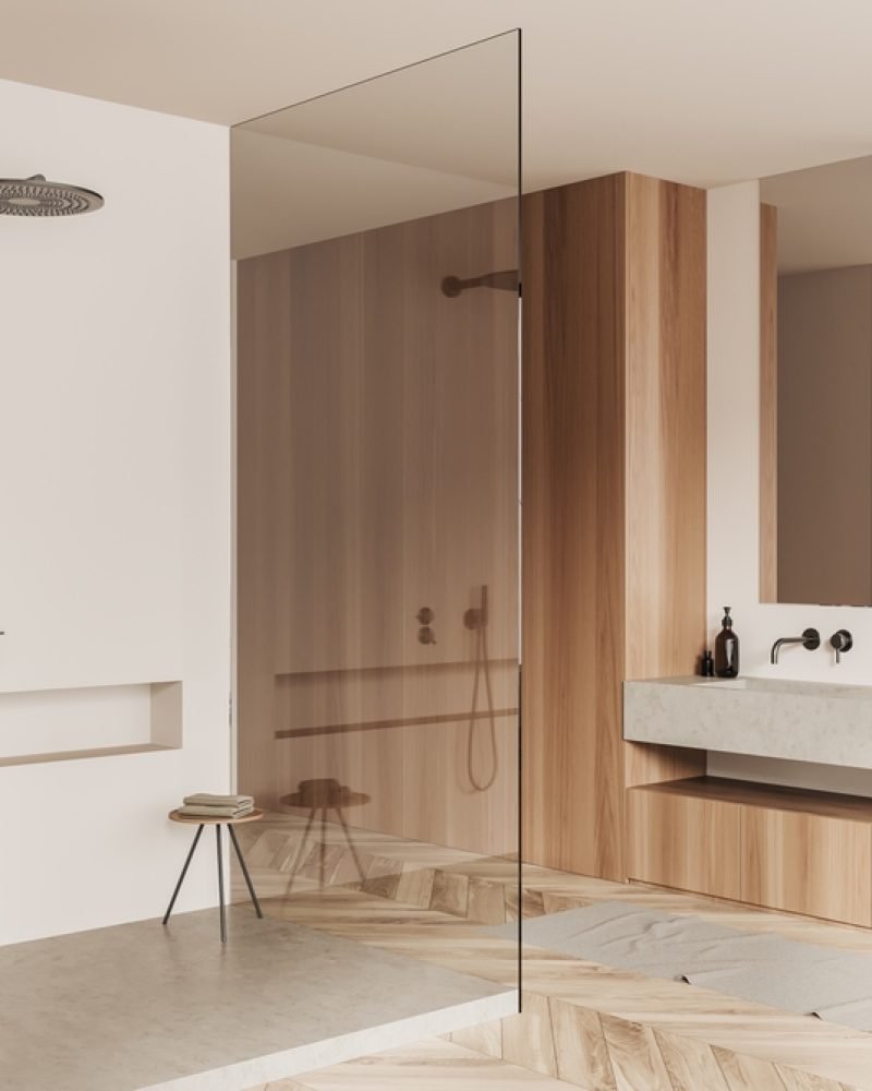 Bath Wall Partition